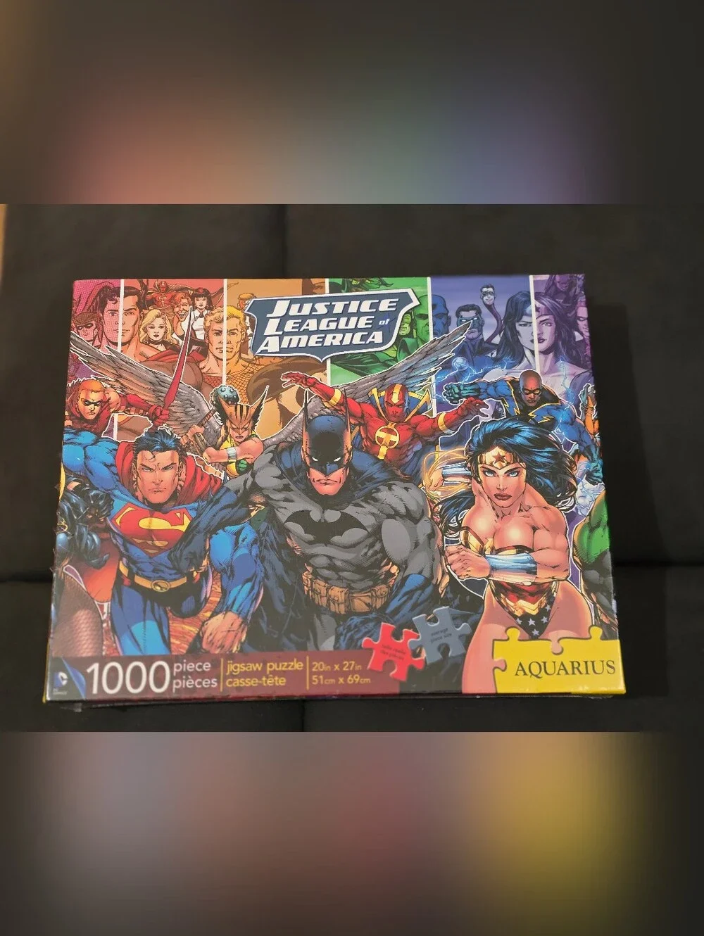 Justice League of America 1000-Piece Jigsaw Puzzle - Multicolor